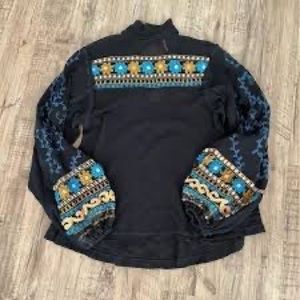 Free People Embroidered Top